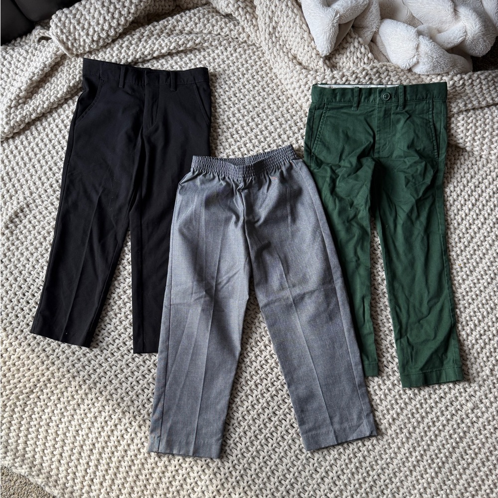 3 Pairs of Boys size 5 Nice Pants
